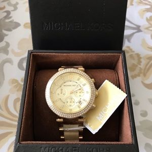 NWT Michael Kors Women’s Parker Watch